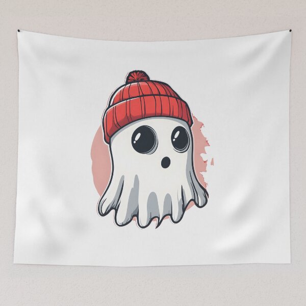 Item preview, Halloween ghost with hat designed and sold by DerSenat.