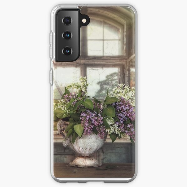 Lilacs in the window Samsung Galaxy Soft Case
