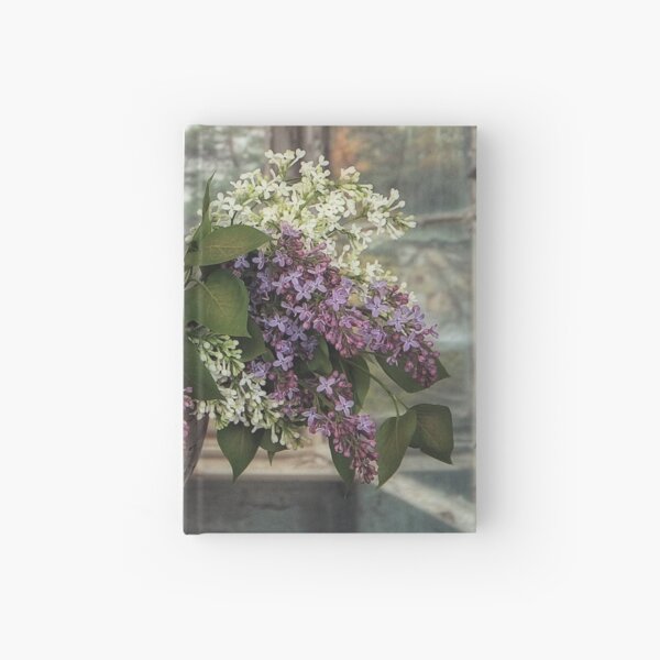 Lilacs in the window Hardcover Journal