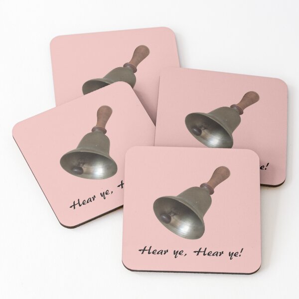 Item preview, Antique Bells and Copper Kettles on Pink designed and sold by Art in My Loft.