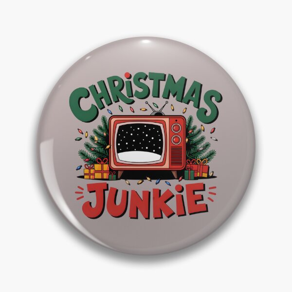 Item preview, Christmas movie junkie  designed and sold by FriendlyLlama.