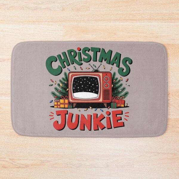 Item preview, Christmas movie junkie  designed and sold by FriendlyLlama.