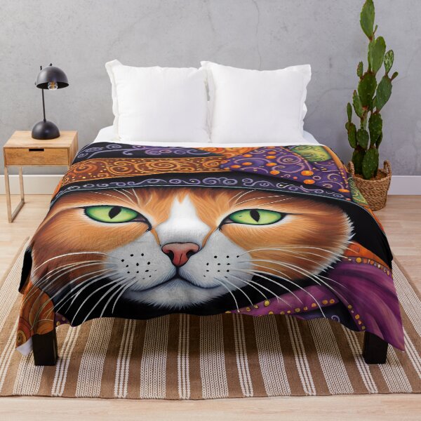 Item preview, Kitten dressed as a Witch for Halloween designed and sold by Colin Bentham.
