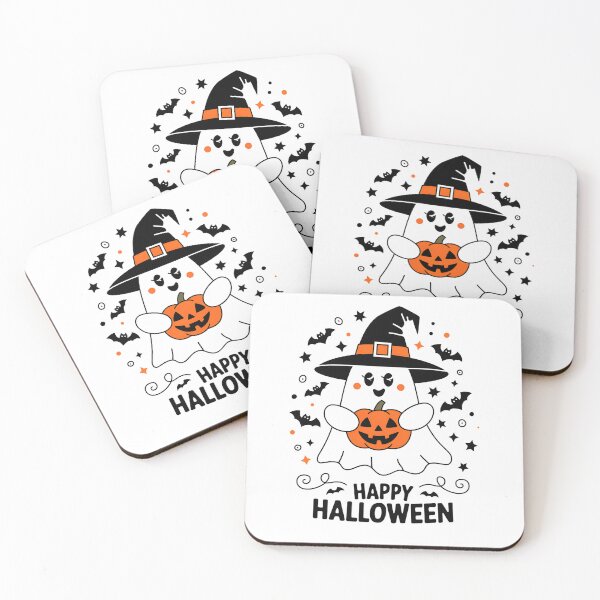 Artikelvorschau, Fröhliches Halloween, süßer Geist entworfen und verkauft von WIZZOLO.