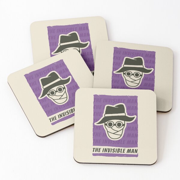 Item preview, Invisible Man Horror Movie Character designed and sold by FatHamster666.
