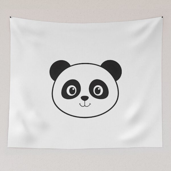 Item preview, panda bear | panda head designed and sold by DerSenat.