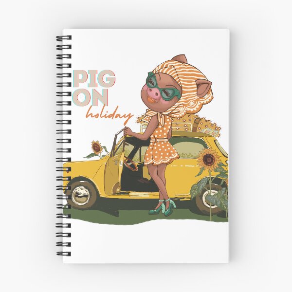 Item preview, Piggy On Holiday designed and sold by SaitonG.