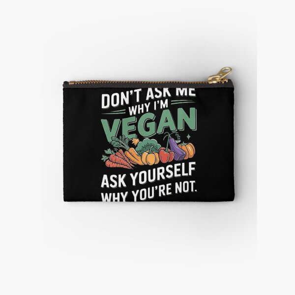 Item preview, Don’t Ask Me Why I’m Vegan, Ask Yourself Why You’re Not - Perfect for Vegan Girls, Plant-Based Living, Healthy Eating, and Eco-Friendly, Green Living Fans designed and sold by love3617.