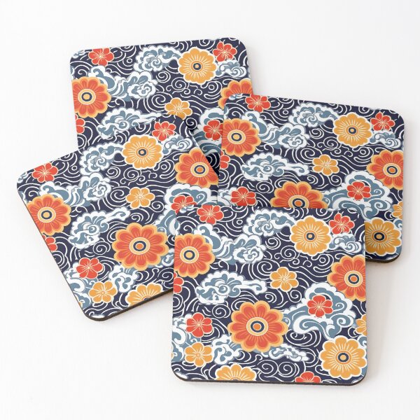 Item preview, flower pattern cloud japan designed and sold by Milega.