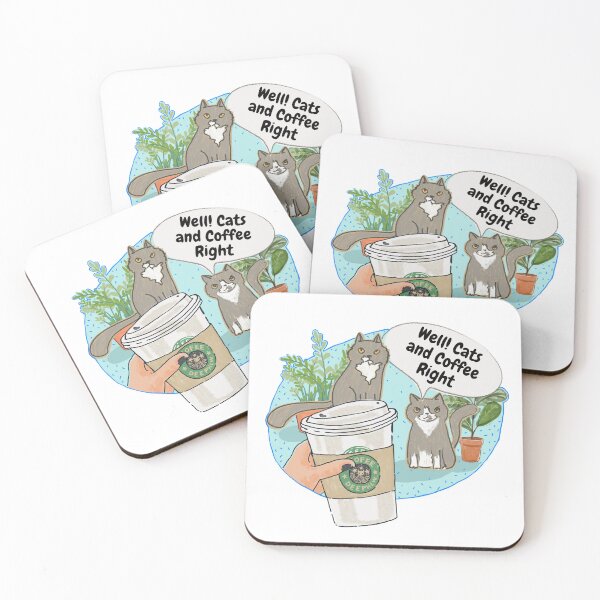 Item preview, Coffee lover cat and me! designed and sold by SaitonG.