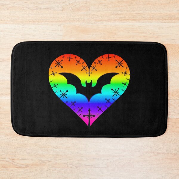 Item preview, Rainbow Vampire Heart designed and sold by Pandaerable.