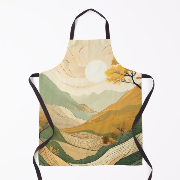 Item preview, Autumn River Flowing Through Hills – Serene Nature designed and sold by RaiyaTees.