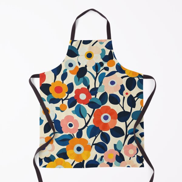 Item preview, 1950s, 50s, retro flower pattern designed and sold by Milega.