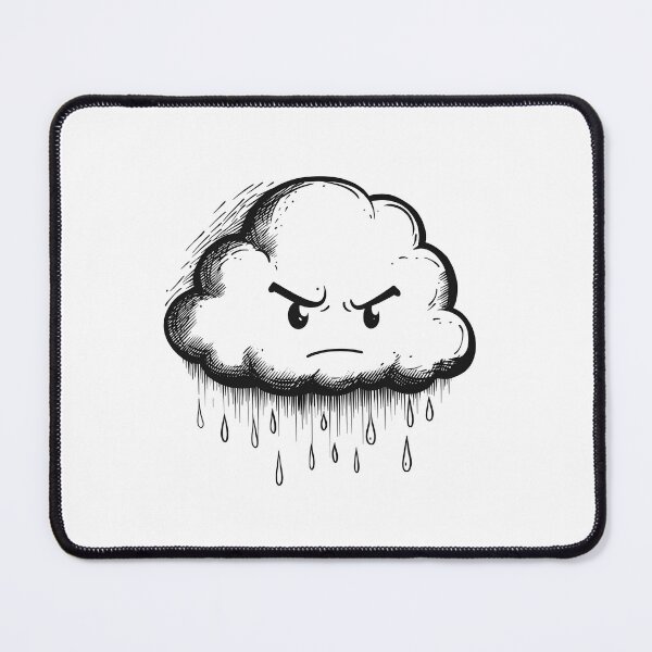 Item preview, Angry Rain Cloud designed and sold by DerSenat.