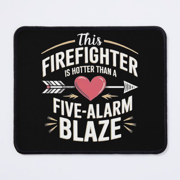 Item preview, This Firefighter is Hotter Than a Five-Alarm Blaze - Celebrate Firefighter Pride and Humor with Gifts for Brave Firemen and Emergency Responders designed and sold by love3617.