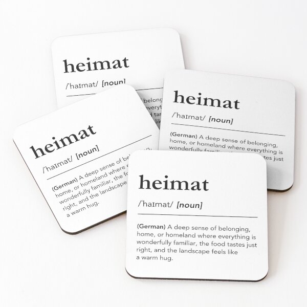 Item preview, Heimat definition, meaning of Heimat, awesome german words, homeland designed and sold by lagunaklein.