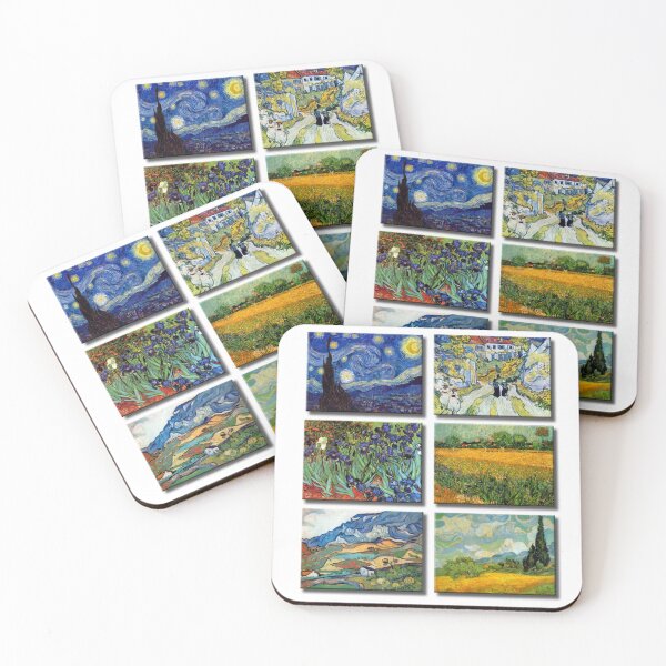 Item preview, Van Gogh Art Work Famous Artist Collection Starry Night designed and sold by Sketchbook Studio by Aqsaa.