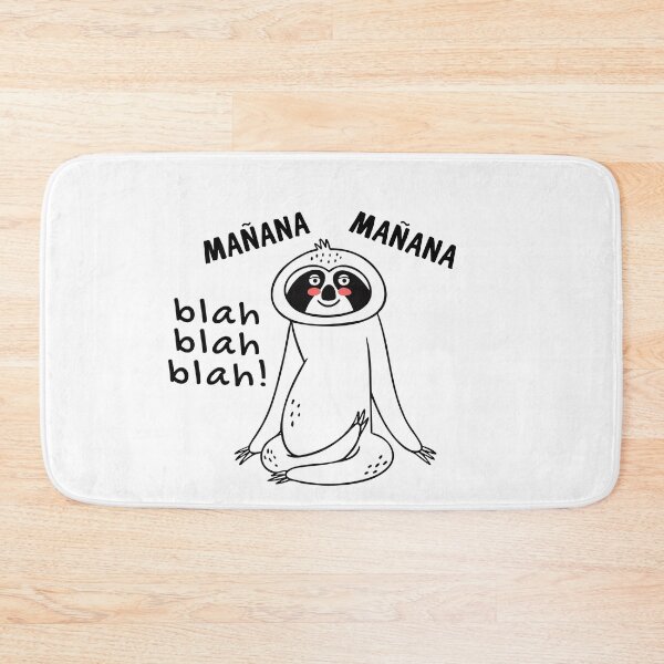 Item preview, LAZY SLOTH MAÑANA,MAÑANA designed and sold by ZMaria.