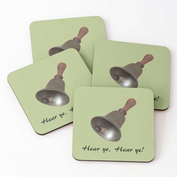 Item preview, Antique Bells and Copper Kettles on Pale Khaki designed and sold by Art in My Loft.