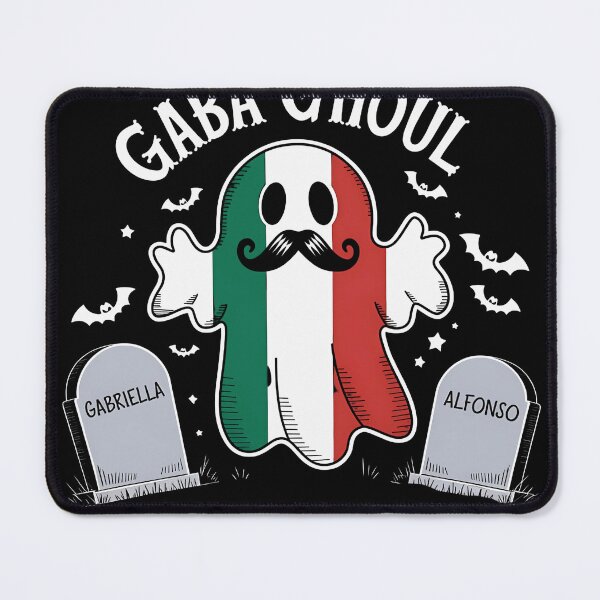 Item preview,  Gaba Ghoul Funny Italian Ghost Graveyard Full moon Gabagool designed and sold by Hotshots Design.
