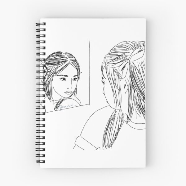 Item preview, Im Nayeon - Black Lineart designed and sold by itsaiaaa.
