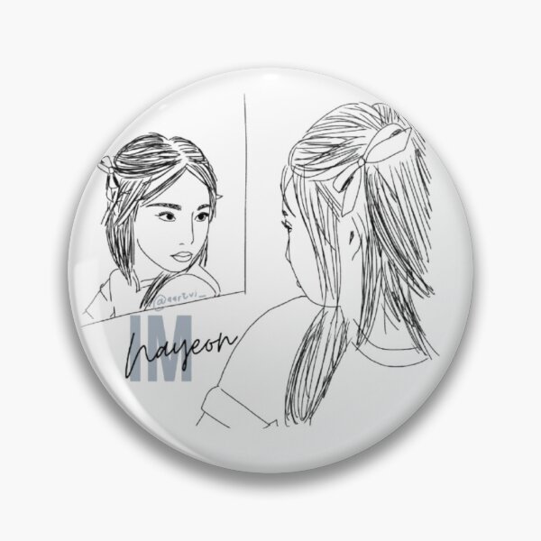 Item preview, Im Nayeon - Black Lineart w/ name designed and sold by itsaiaaa.