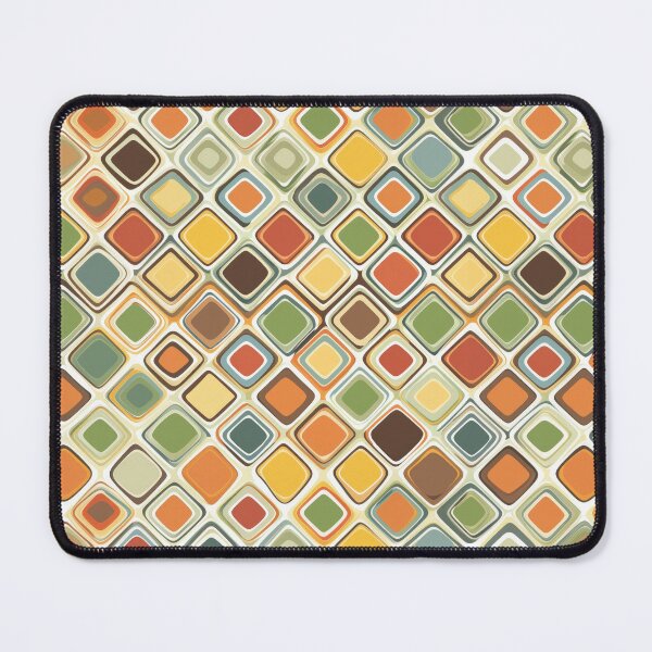 Item preview, 1950's 50's retro pattern with squares designed and sold by Milega.