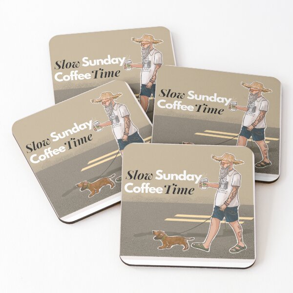 Item preview, Slow Sunday Coffee Time designed and sold by SaitonG.