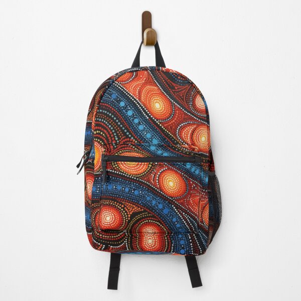 Item preview, Aboriginal Inspired Dot Art - Magma designed and sold by GrinGalore.