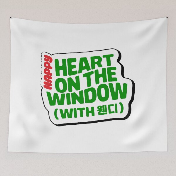 Item preview, HEART ON THE WINDOW BY BTS JIN designed and sold by Springethereal.