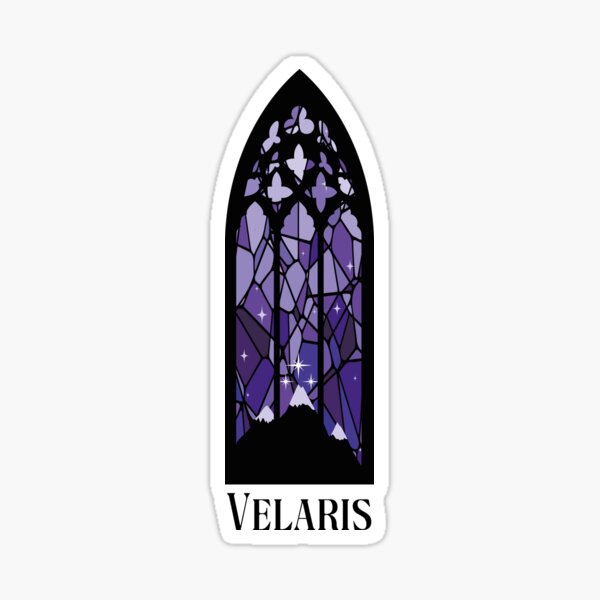 Artikel-Vorschau von Velaris-Glasmalerei - Acotar, designt und verkauft von h-helladesign.