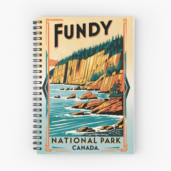 Item preview, Fundy National Park Canada Vintage Travel Tourism  designed and sold by TravelersGems.
