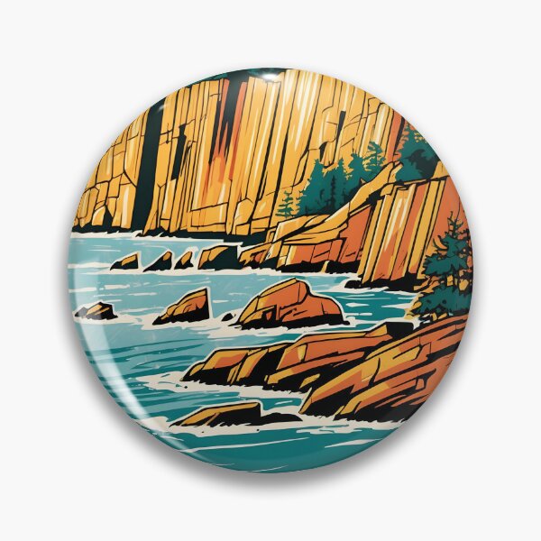 Item preview, Fundy National Park Canada Vintage Travel Tourism  designed and sold by TravelersGems.