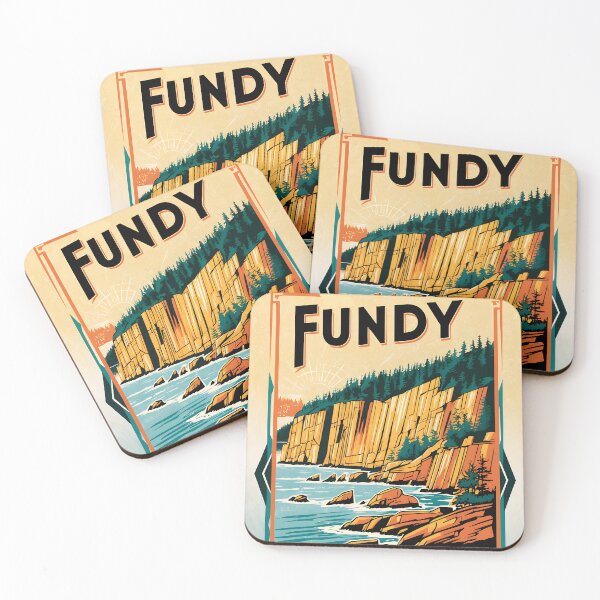 Item preview, Fundy National Park Canada Vintage Travel Tourism  designed and sold by TravelersGems.