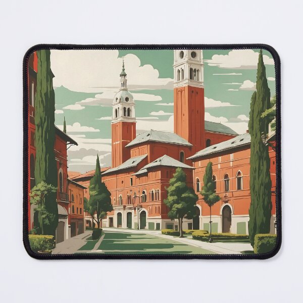 Item preview, Cremona Italy Vintage Poster Tourism designed and sold by TravelersGems.