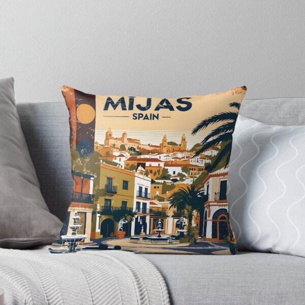 Artikel-Vorschau von Mijas Spanien Vintage Reisetourismus, designt und verkauft von TravelersGems.