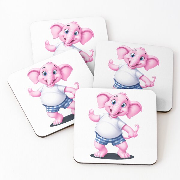 Item preview, A cute elephant creeping on two legs designed and sold by AleksKos.