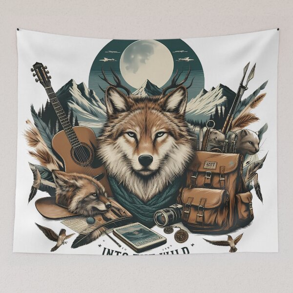 Item preview, Into The Wild  designed and sold by OzzFrequency.