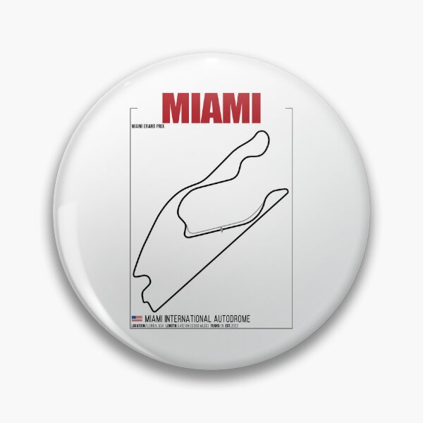 Artikelvorschau, Miami-Rennstrecke entworfen und verkauft von My Digital Mind.