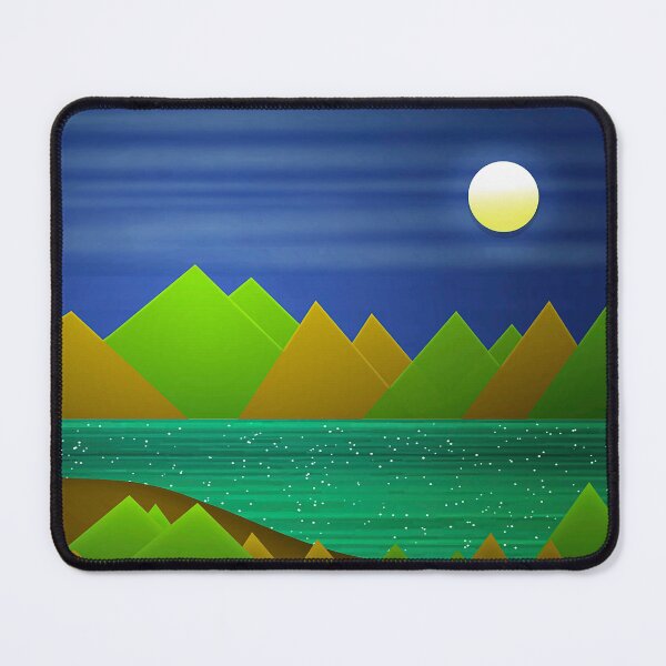 Item preview, Pixel Paradise Landscape designed and sold by DFLC Prints.