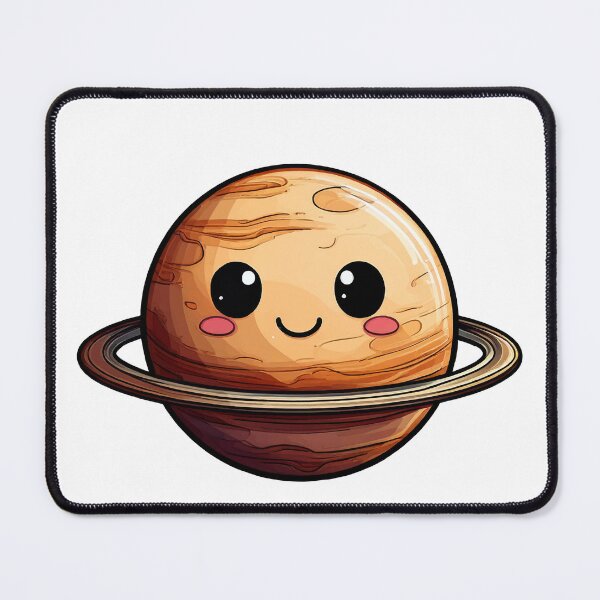 Item preview, Bunter Planet mit lächelndem Gesicht designed and sold by BysonDesigns.