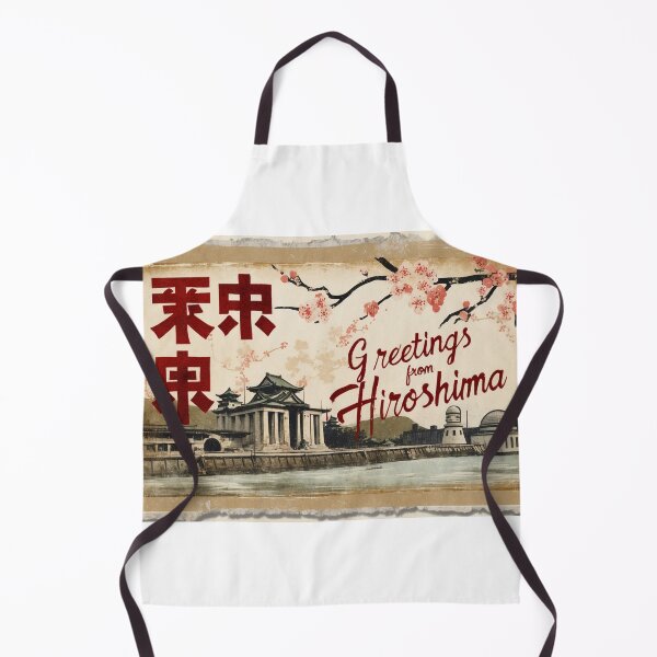 Item preview, Greetings from Hiroshima Japan Postcard Vintage Retro Travel Vintage designed and sold by TravelPostcardGems.