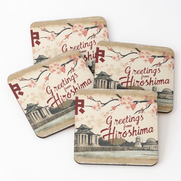 Item preview, Greetings from Hiroshima Japan Postcard Vintage Retro Travel Vintage designed and sold by TravelPostcardGems.