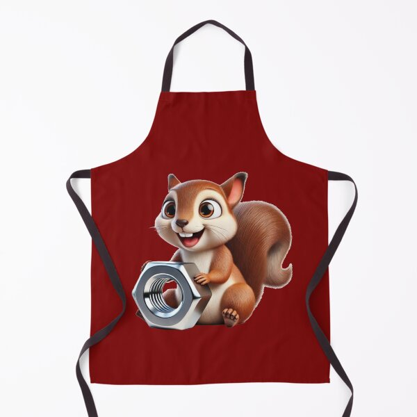 Item preview, Delighted Squirrel with a Hex Nut designed and sold by Sunrise427.