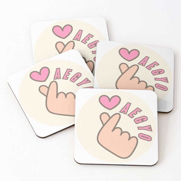 Item preview, Cute Korean Finger Heart Aegyo Design Sticker SolaAndSoli designed and sold by SolaAndSoli.
