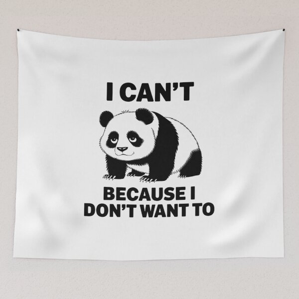 Item preview, Lazy Panda, relax, funnyfits70, Humor, Funny,  designed and sold by FunnyFits70.
