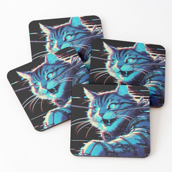 Item preview, Cyber Cat Warrior designed and sold by TheShadow30.