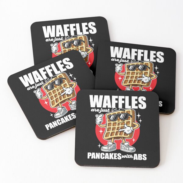 Item preview, Waffles Are Just Pancakes with Abs designed and sold by DetourShirts.