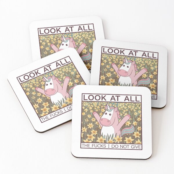 Item preview, Don't Care, Unicorn, carefree, relax, funnyfits70, Humor, Funny,  designed and sold by FunnyFits70.