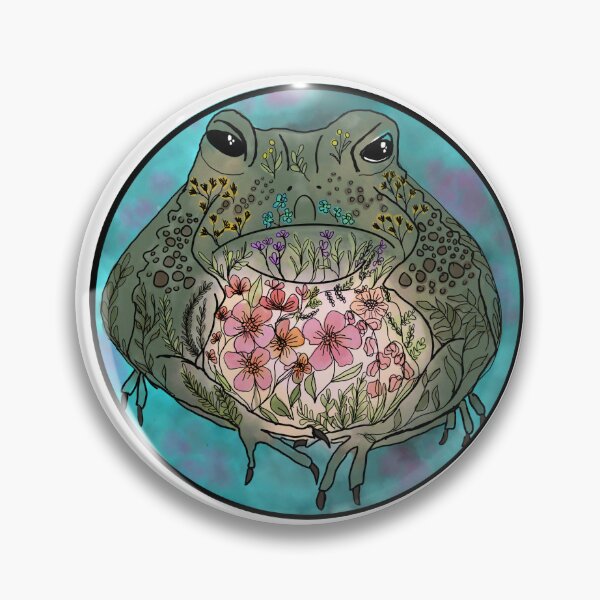 Item preview, Floral toad designed and sold by SJBT58.